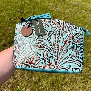 NWT 💙 Myra Bag Turquoise Clutch/Pouch